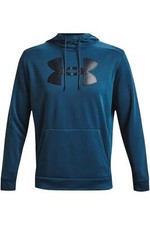 Under Armour Men's Big Logo Armourfleece Hoodie Petrol Blue
