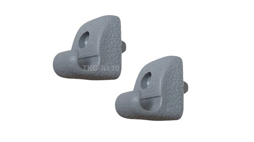 2 X Sun Visor Clip Gray For Isuzu TF TFR 1989 - 1994 1995 1996 1997 1998 1999 - Picture 3 of 6