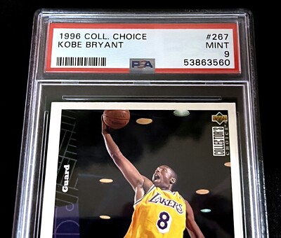 コービー・ブライアント 1996 Upper Deck RC PSA 9 🔥 1996