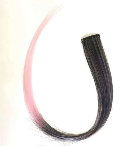 BUY 3 GET 3 FREE! Rainbow Clip In Highlight Streaks like Human Hair Extension UK - Picture 36 of 55