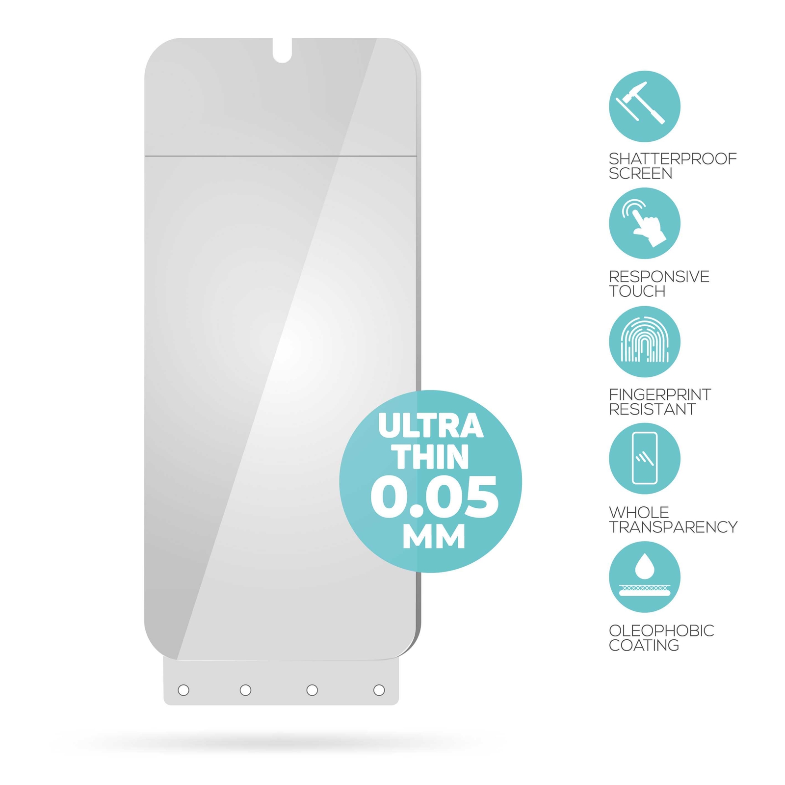 Kit De Film Hydrogel À Coque Complète Avant Et Arrière PHONECARE Pour Apple iPhone 17 Pro Max - Transparent - Protection écran tablette - Rue du Commerce