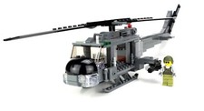 Custom Army UH-1 Gunship Helicopter made with...