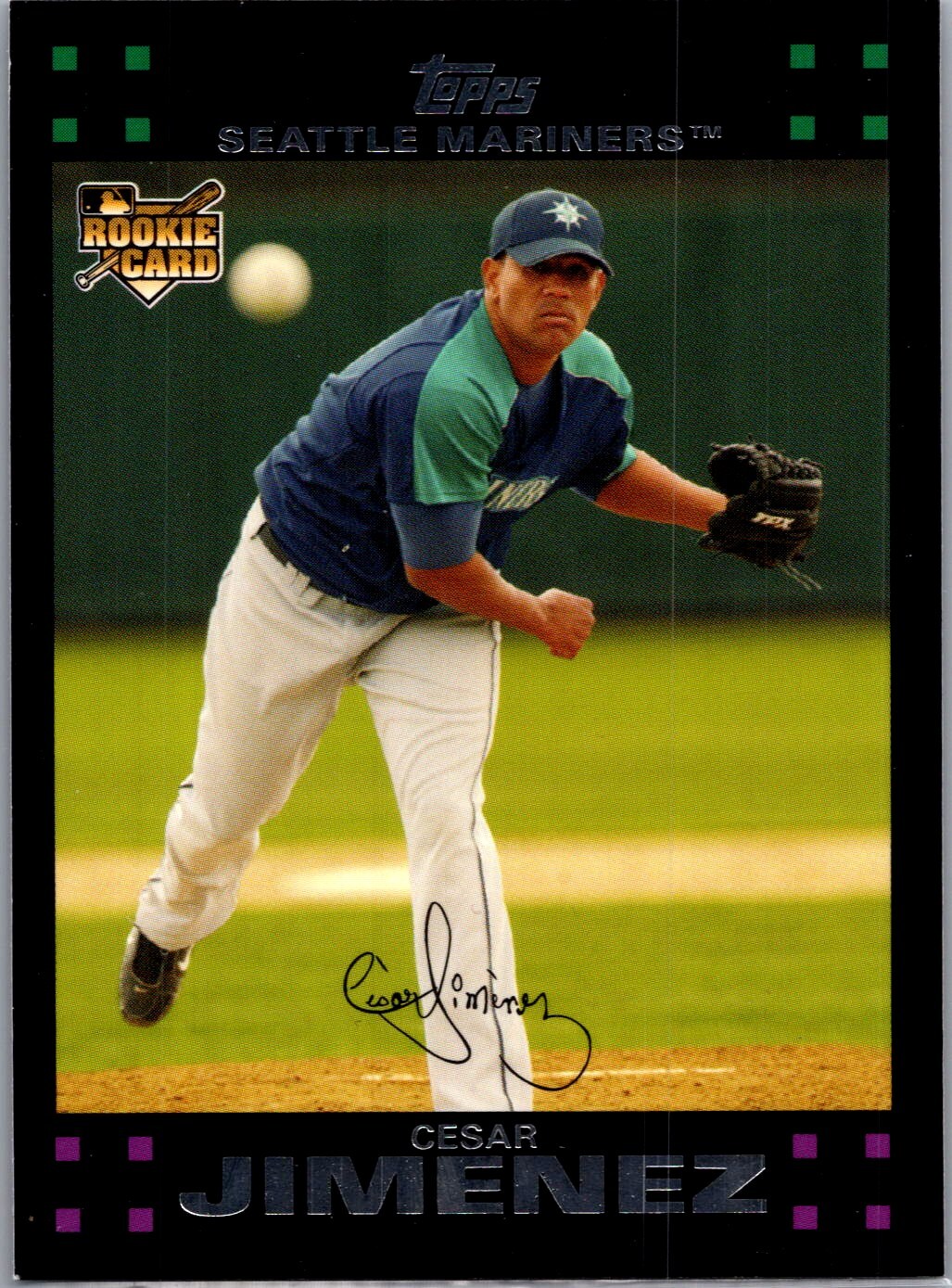 2007 Topps #638 Cesar Jimenez