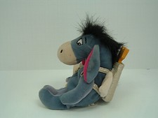 Walt Disney cupid Eeyore blue stuffed beanie winnie the pooh Valentine's day