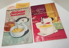 Lot-2 Get the Most Out of Your Sunbeam Mixmaster Recipes Instructions 1948 +1957