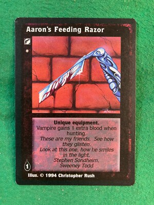 rare jyhad cards VAMPIRE THE ETERNAL STRUGGLE, VTES CCG - (JYHAD) SINGLE RARE CARDS