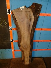 A1037 1 7/8" THICK black walnut Slab lumber shelf table rustic KILN DRIED