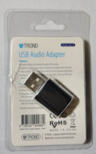 TROND USB Audio Adapter, Black AC2-P