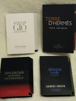 Sephora Mens Luxury Fragrance Set of 10 - Hermes, Tom Ford, Armani Sephora Mens Luxury Fragrance Set of 10 - Hermes, Tom Ford, Armani