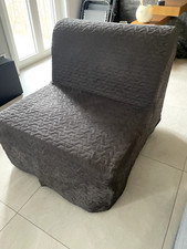 Poltrona letto Ikea, si trasforma facilmente in un letto. Completa di materasso