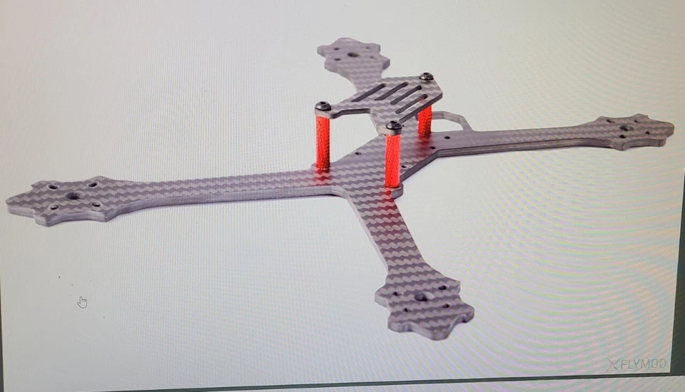 RaceFlight Twig Carbon Fiber 200mm Quadcopter chassis - Image 3 of 4
