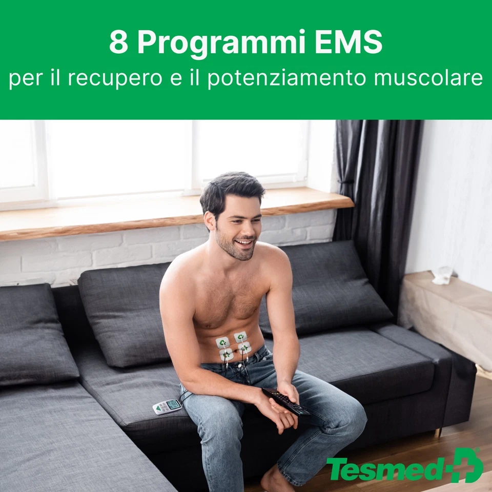 Tesmed FIT 5.4 elettrostimolatore muscolare, EMS, TENS, MASSAGGIO - 22 programmi - Immagine 4 di 4