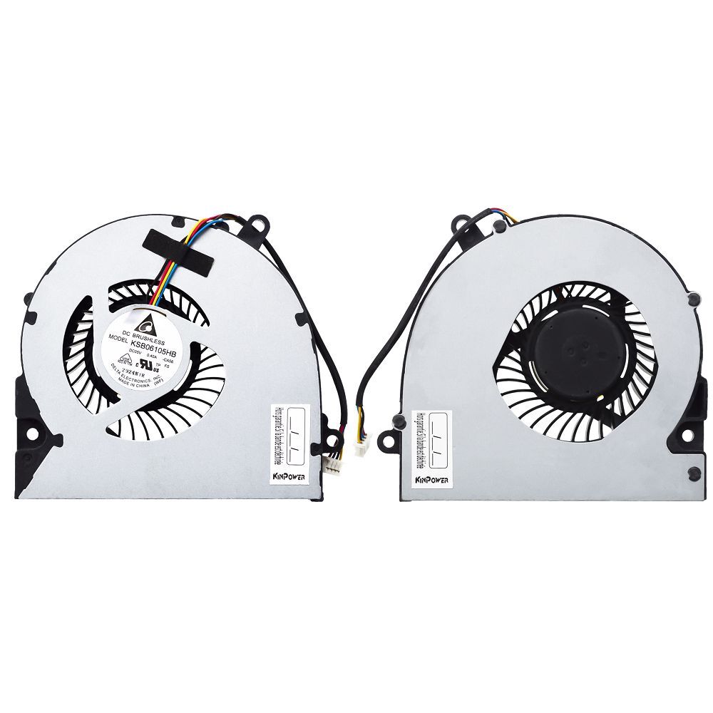 Ventilateur CPU Asus F75V F75VD anti-ralentissement connecteur 4 broches noir