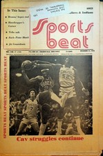 Sports Beat Magazine December 14 1978 Cleveland Browns Cavaliers Bill Fitch