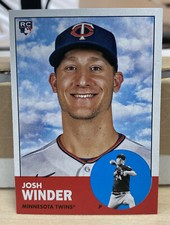 Rookie Baseball Card 2022 Topps Archives #84 Josh Winder Minnesota Twins RC