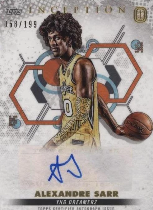 2022-23 Topps Inception OTE Overtime Elite - Alexandre Sarr #IA-AS1