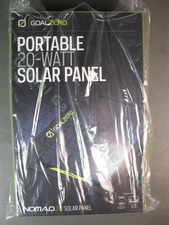 NIB Goal Zero Nomad 20 Watt Monocrystalline Foldable Solar Panel Power Charger