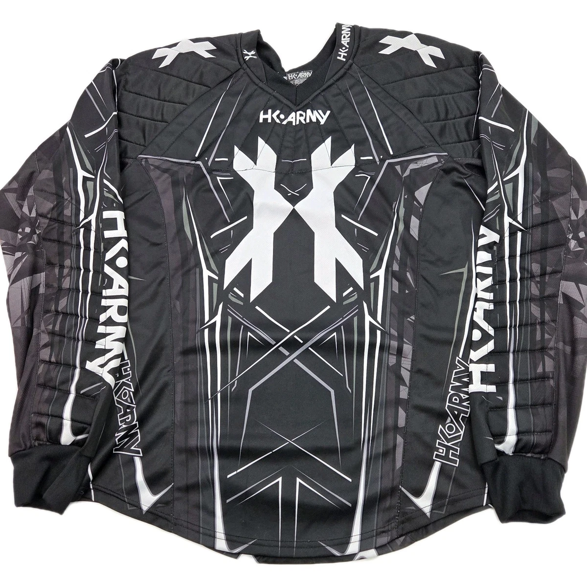 T-shirt Manches Longues HK Army Neon II Pour Paintball - Noir
