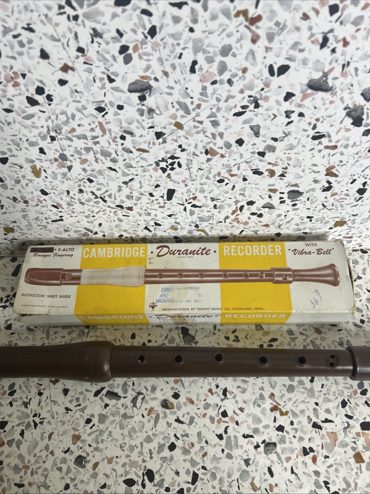 Vintage Cambridge Duranite Recorder In Original Packaging