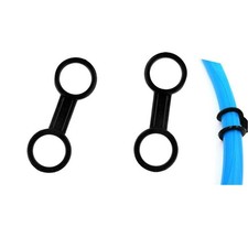 2x Scuba Dive Dive Snorkeling Silicone Snorkel Mask Keeper Holder Fermo