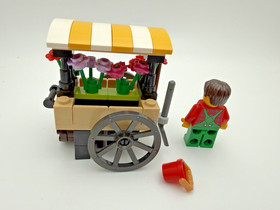 Lego Creator Set: 2015 Flower Wagon Cart Set 40140 & 2013 Springtime Scene 40052