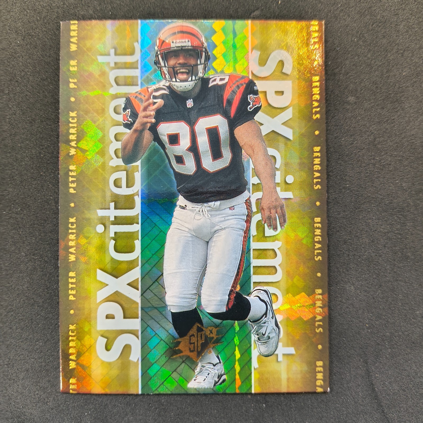 Peter Warrick Rookie #XC2 2000 SPX Cincinnati Bengals Football Card NFL