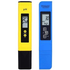 2PCS Digital pH TDS Meter Water Quality Teste...