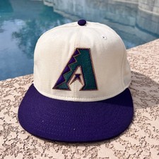 Vintage 90s New Era Diamond Collection Wool Arizona Diamondbacks USA Hat 6 7/8