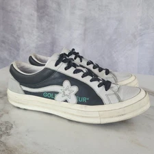 Converse Golf Le Fleur Shoes Mens Size 11 Black White Tyler The Creator Sneakers