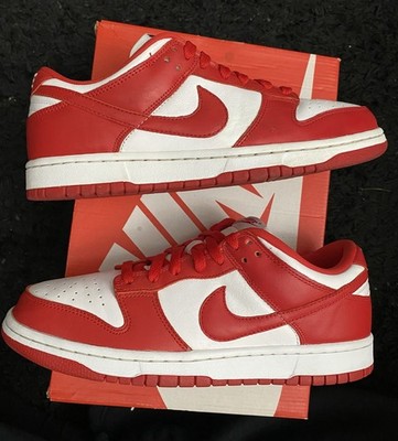 Nike Dunk Retro SP 2020 Low St. John's White Red Chicago - Size 9