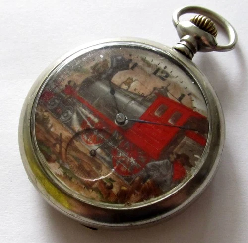 Antique Elgin Pocket Watch 16 size 17 jewels RUNS