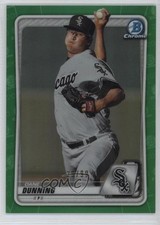 2020 Bowman Chrome Prospects Green Refractor 29/99 Dane Dunning #BCP-92 19fv