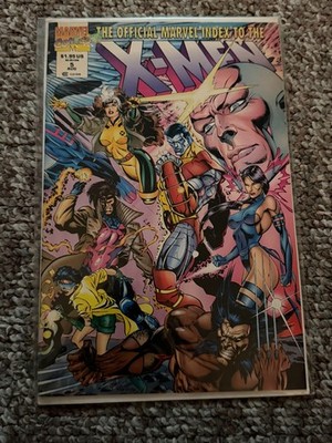 Official Marvel Index to the X-Men #5 Vol. 2 1994 Marvel Comics W226-45