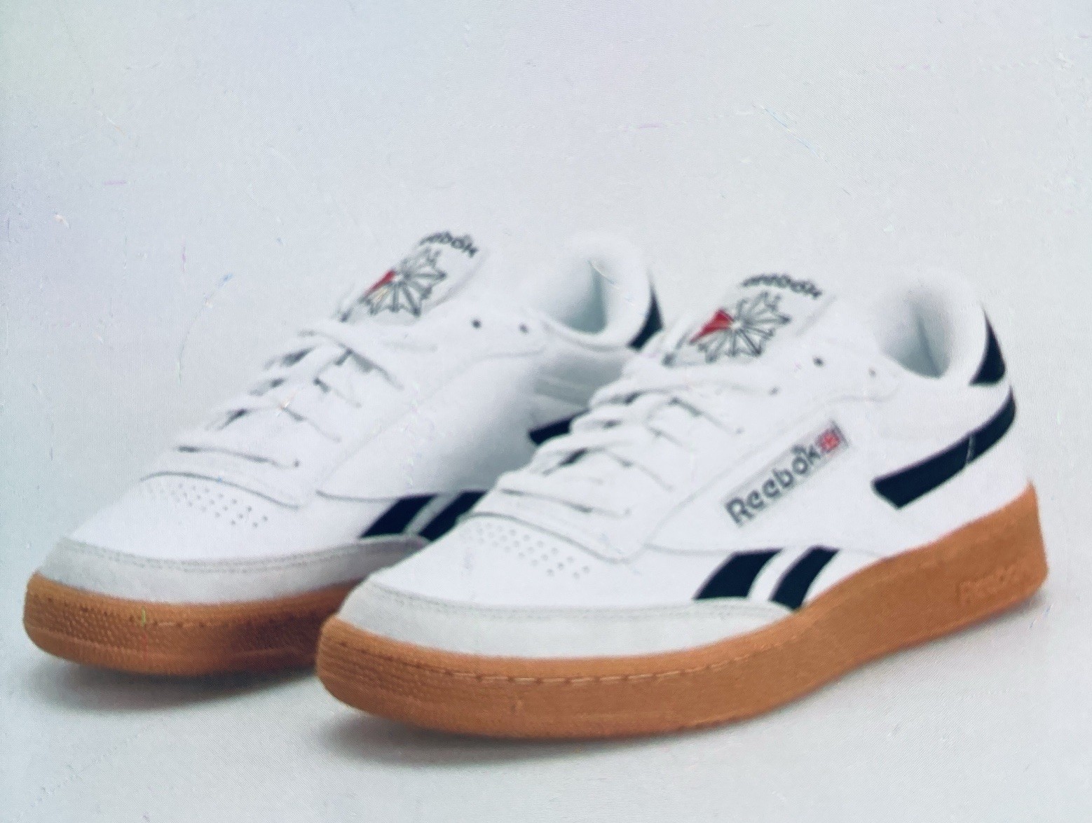 Reebok Club C Revenge Vintage Sneakers White/Black/Gum Size 11