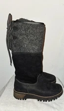 Bos & Co Waterproof Boots Wool Shearling 7