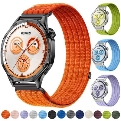 Nylon Armband Ersatz für Huawei Watch GT5 Pro GT4 GT3 GT2 42/46mm Watch 4 3 Pro
