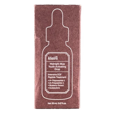 Dear Klairs Midnight Blue Youth Activating Drop 0.67 fl oz 20ml Peptide Serum