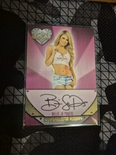 BENCHWARMER BILLIE JO POWERS AUTOGRAPHED TRADING CARD