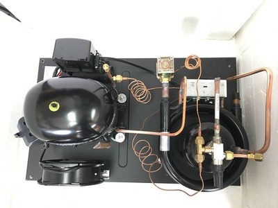 Water Cooled NT2180GKV1 Condensing Unit 1 HP, Low Temp, R404A, 115V