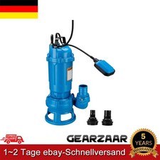 Pompa fecale pompa acque sporche 1,5 kW pompa acqua IP68 abbassabile 24000 L/h