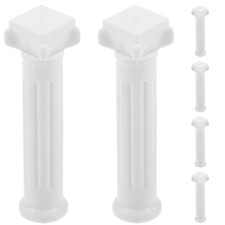  6 Pcs Statue Base Decorative Roman Column Columns and Pillars Pedestal