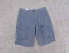 Lincoln Cargo Shorts Mens W34 Blue Utility Outdoor Hiking