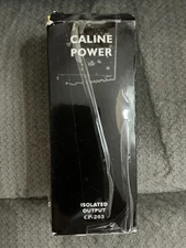New Caline Power 8 Isolated Output CP-203 Guitar Pedal Power Supply