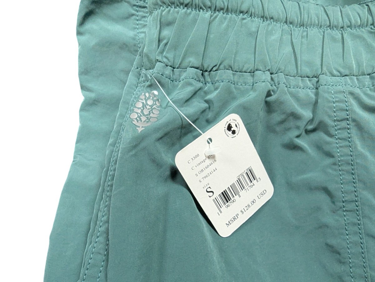 Free People FP Movement Small Vintage Green Stadium Pants Wide Leg
