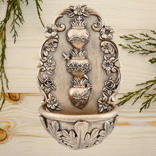 Sacred Hearts Holy Water Font – A Divine and Unique Find for Your Sacred Space