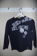 Dunkelblaues T-Shirt langarm EX-10 8 128 134 140 - sehr cool!