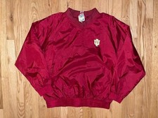 MINT Adidas Indiana University Hoosiers IU Lined Pullover Top Men's Size LARGE