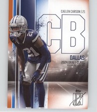 2024 Topps Signature Class #95 Caelen Carson Blue & Orange