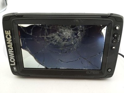 LOWRANCE ELITE 9 TI2 FISHFINDER GPS BOAT CHARTPLOTTER HEAD UNIT DISPLAY SCREEN