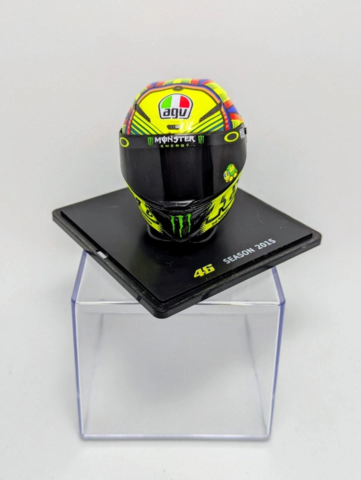 Casque Moto GP Altaya - Valentino Rossi Season 2015 - Helmet 1/5 - Photo 4/4